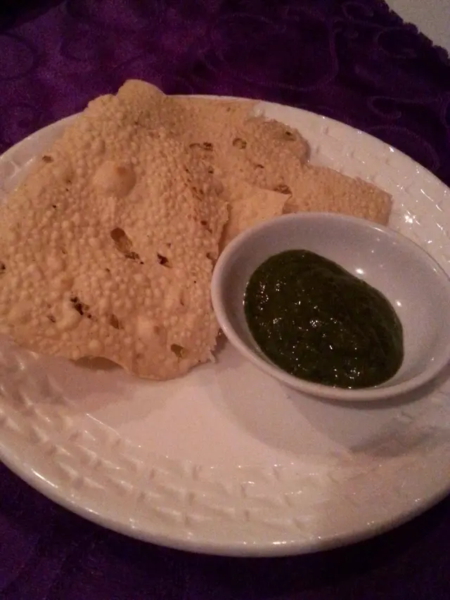 我自己一般，因食到有唔夠脆的，老公則超愛隨碟附上的薄荷醬