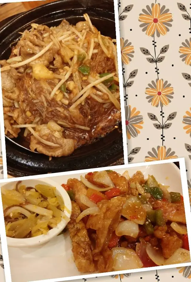 牛肉粉絲煲及西檸雞