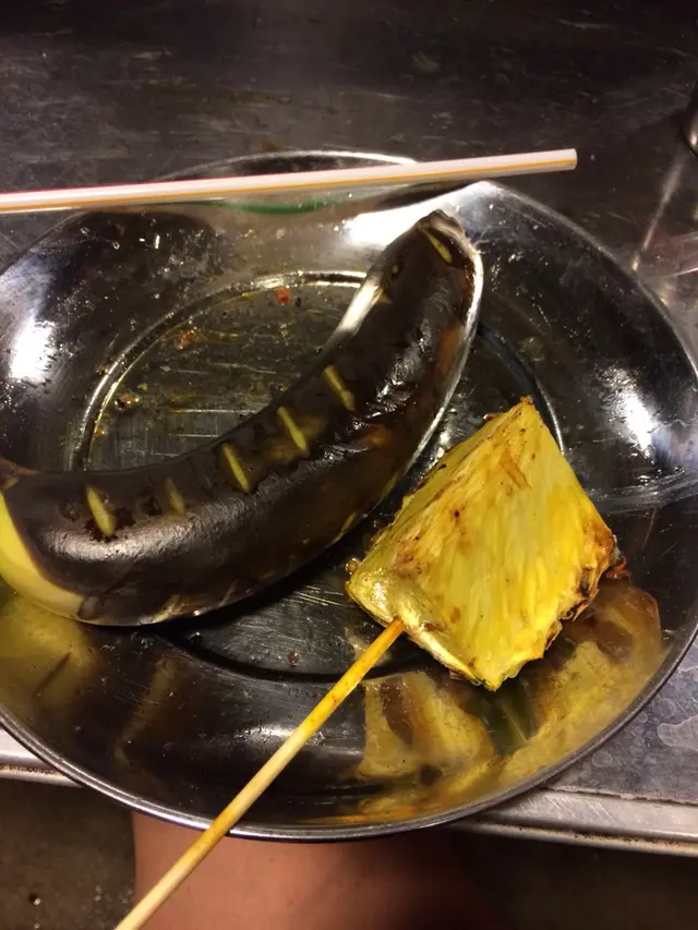 沒有朱古力醬提供的蕉,不比菠蘿juicy好味