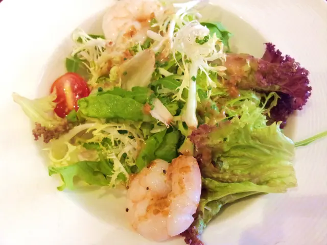 鮮蝦什菜沙律