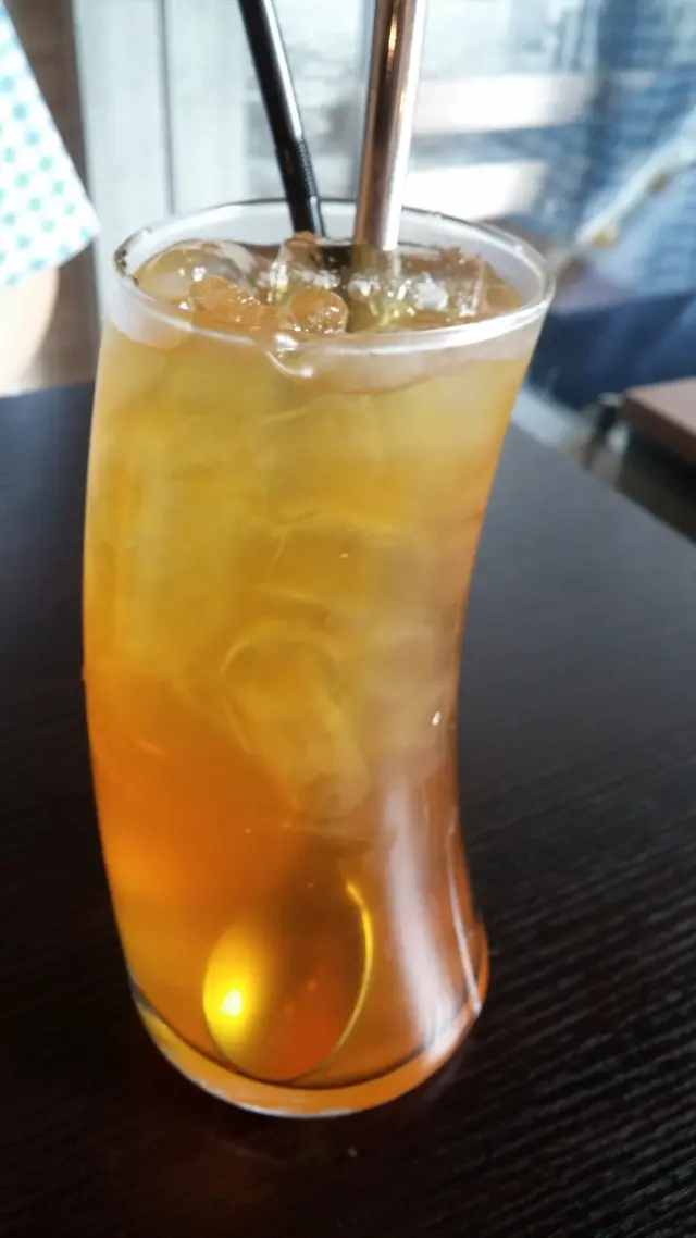 水蜜桃綠茶~~ (´ε` )♡
