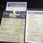 餐廳門外既MENU