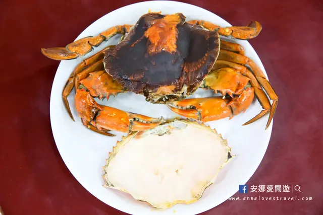 重殼蟹！黑色的部分是軟殼