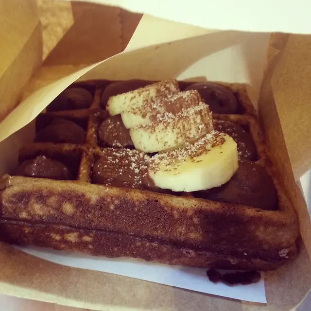 香蕉朱古力窩芙 23蚊