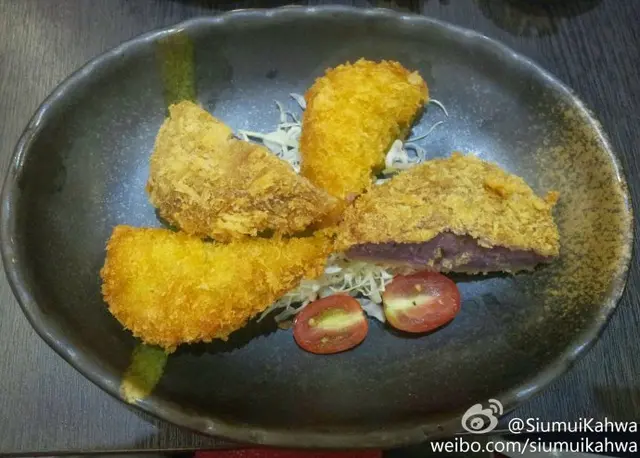 雙色薯餅(Pumpkin & Chestnut Croquette)