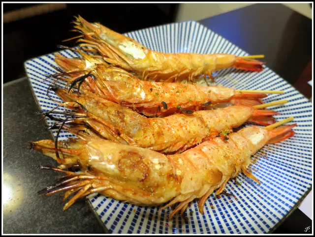 鹽燒大蝦
