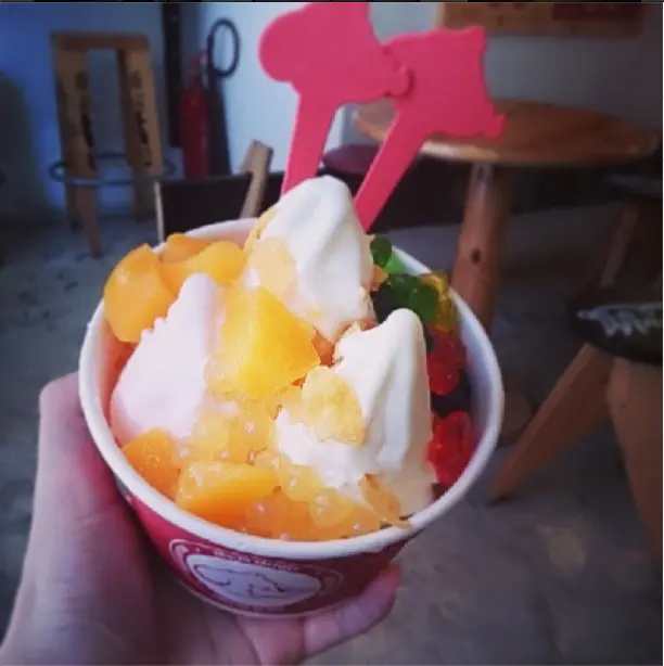 好大份好好食既frozen yogurt