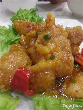 泰式豬頸肉 - 元朗的悅華餐廳