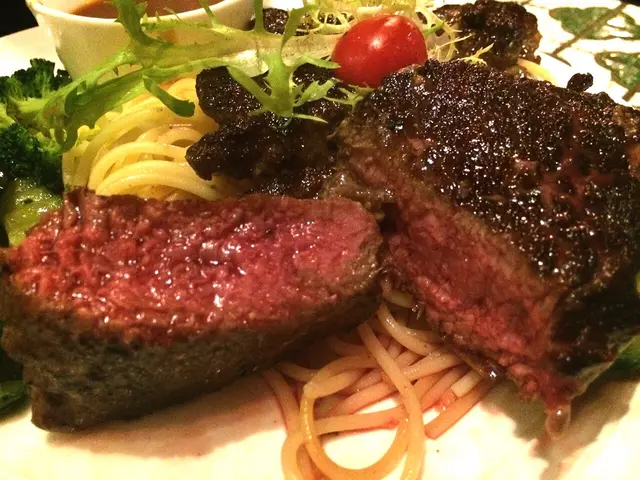 厚厚的肉眼，肉質嫩紅～