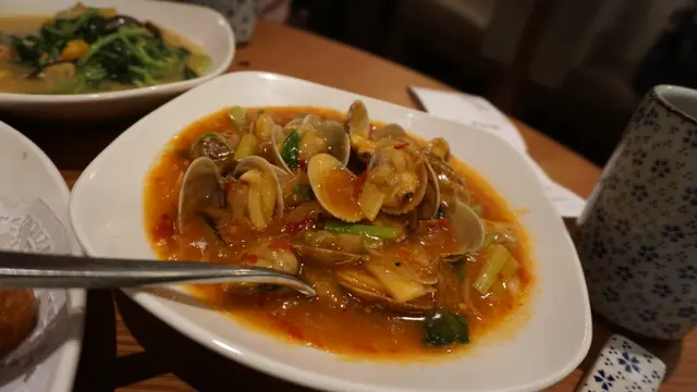 金湯莧菜, 辣汁啦啦