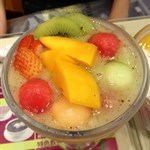 sugar-free jelly with fresh fruits
