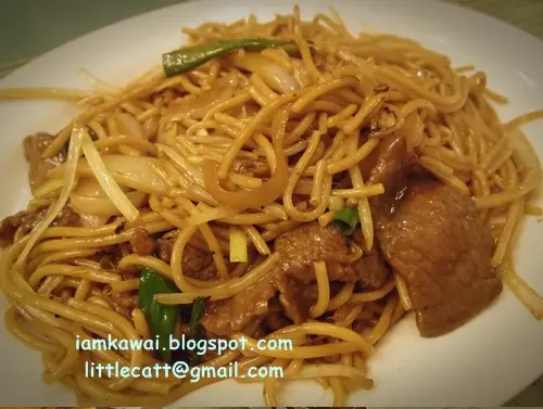 黑椒汁牛肉意粉