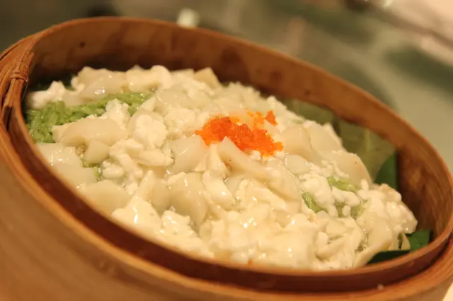 香葱蟹肉帶子炒飯