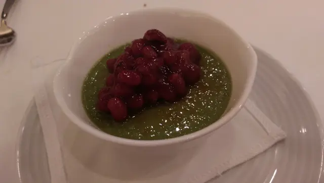 green tea creme brulee