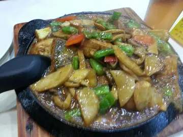 燒板炒豆腐