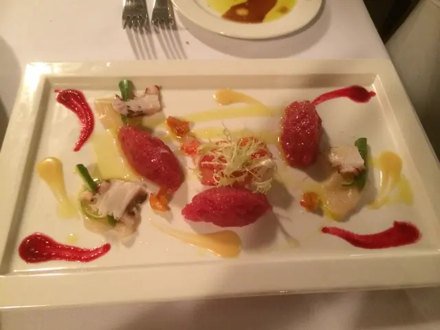 Combination of Tuna, Scallop, Octopus and Shrimp