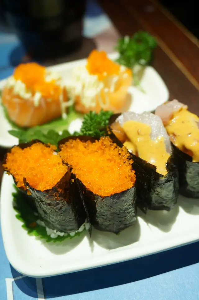 蟹子軍艦、漁屋軍艦、花之戀