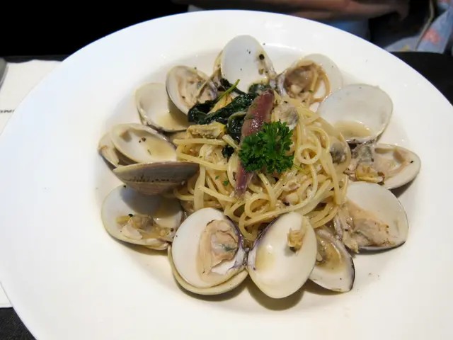 香草蜆肉意大利粉