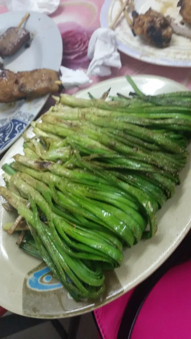 燒韭菜
