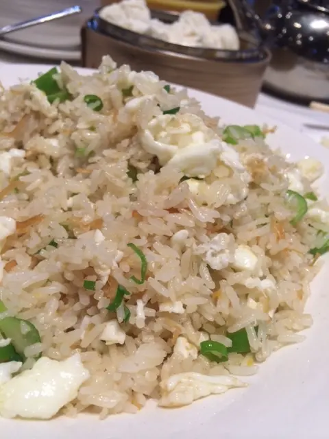 瑤柱蛋白炒飯 (龍鳳配A+B餐 $88)