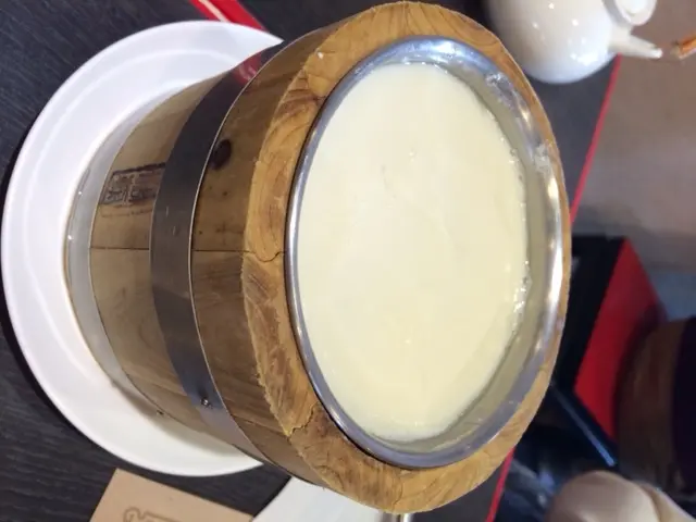原木桶豆腐花