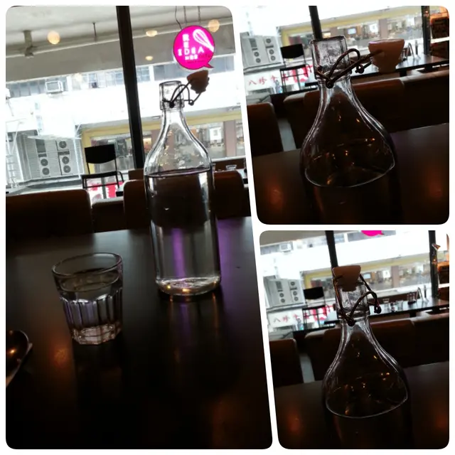 酒瓶型白開水