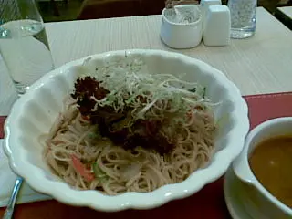 蒜香蜆肉天使麵