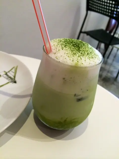 Matcha cappuccino ($38)