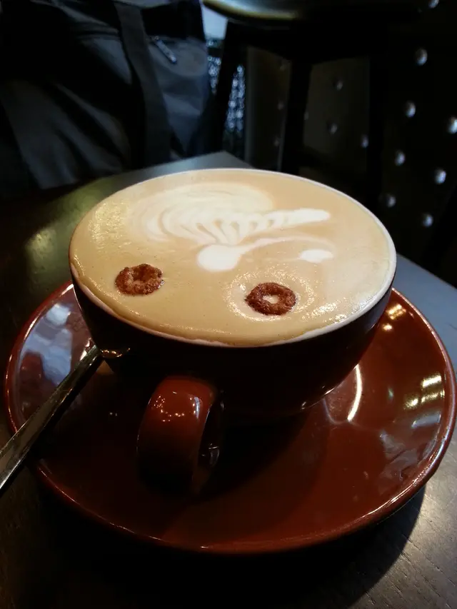 薑味咸焦糖咖啡 $42