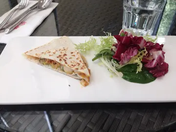 Salad with lunch set