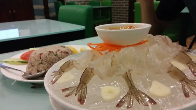 生蝦