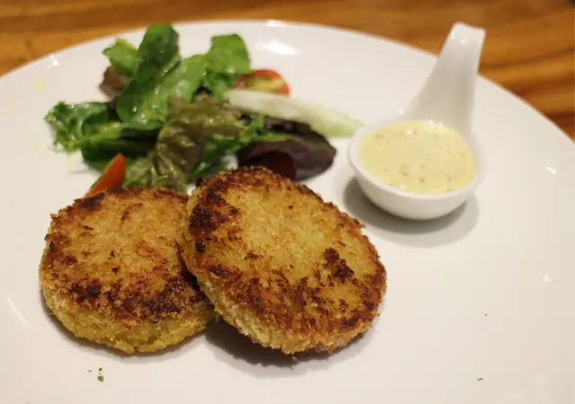 Curry Crab Cake