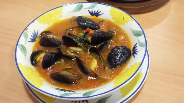 蕃茄辣青口湯