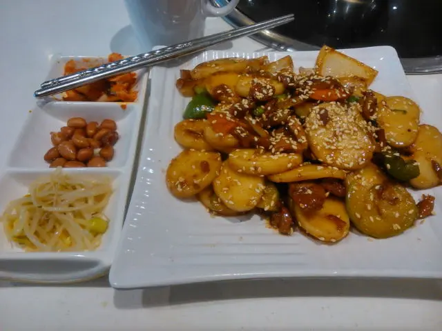 韓式雞肉炒年糕