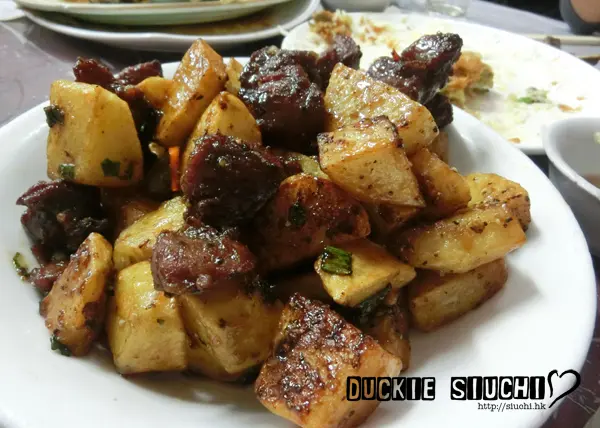 黑椒薯仔牛柳粒