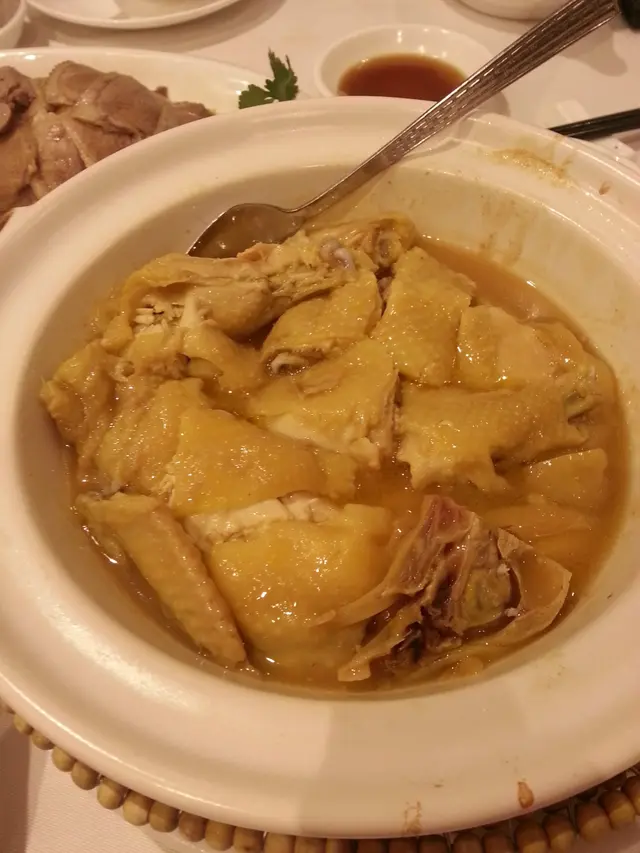 the chicken is quite fat but very tender