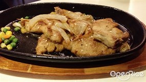 鐵板豚肉燒 - 旺角的利豐園韓國料理