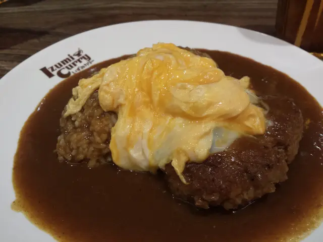 奄列漢堡扒咖喱飯