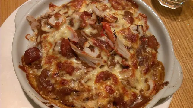 海鮮咖哩焗飯($70)