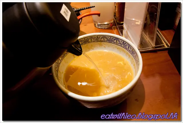 清湯溫度不太足