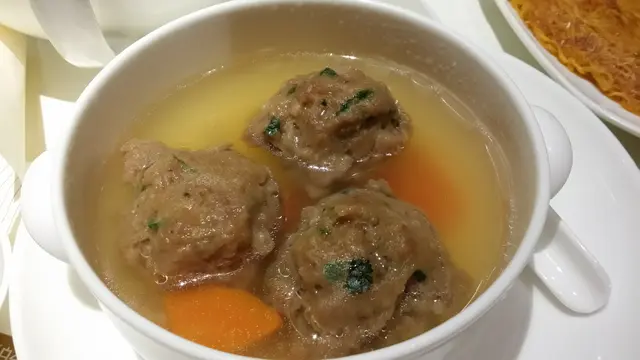 球球質鮮,味道爽口。