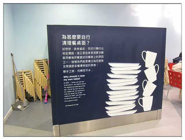 大家要記得自行清理餐桌啊