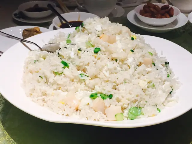 蛋白玉蘭帶子炒飯