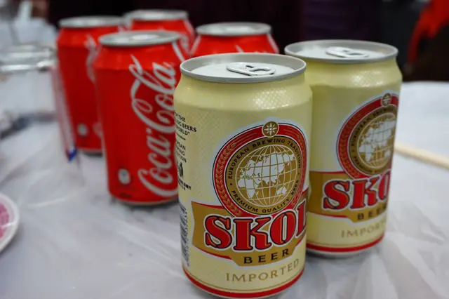 蛇宴所包嘅汽水、啤酒