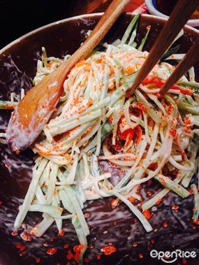 蟹子沙律 - 沙田的德美壽司