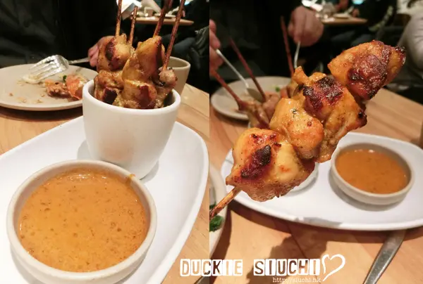 豬及雞肉沙嗲串(4件)