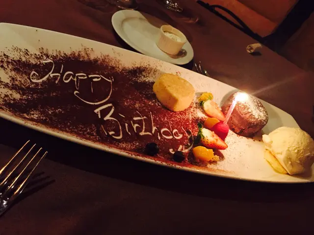 如果在訂位同佢講有野慶祝 佢地會送細細件蛋糕 如果你另外再叫佢就會一齊出。仲會有張即影即有影添