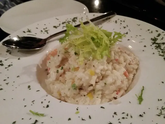白汁蝦意大利飯