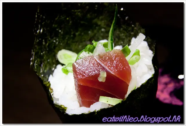 蔥吞拿魚腩手卷