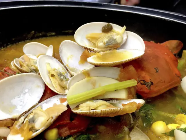 花甲數量不少，目測最少一斤